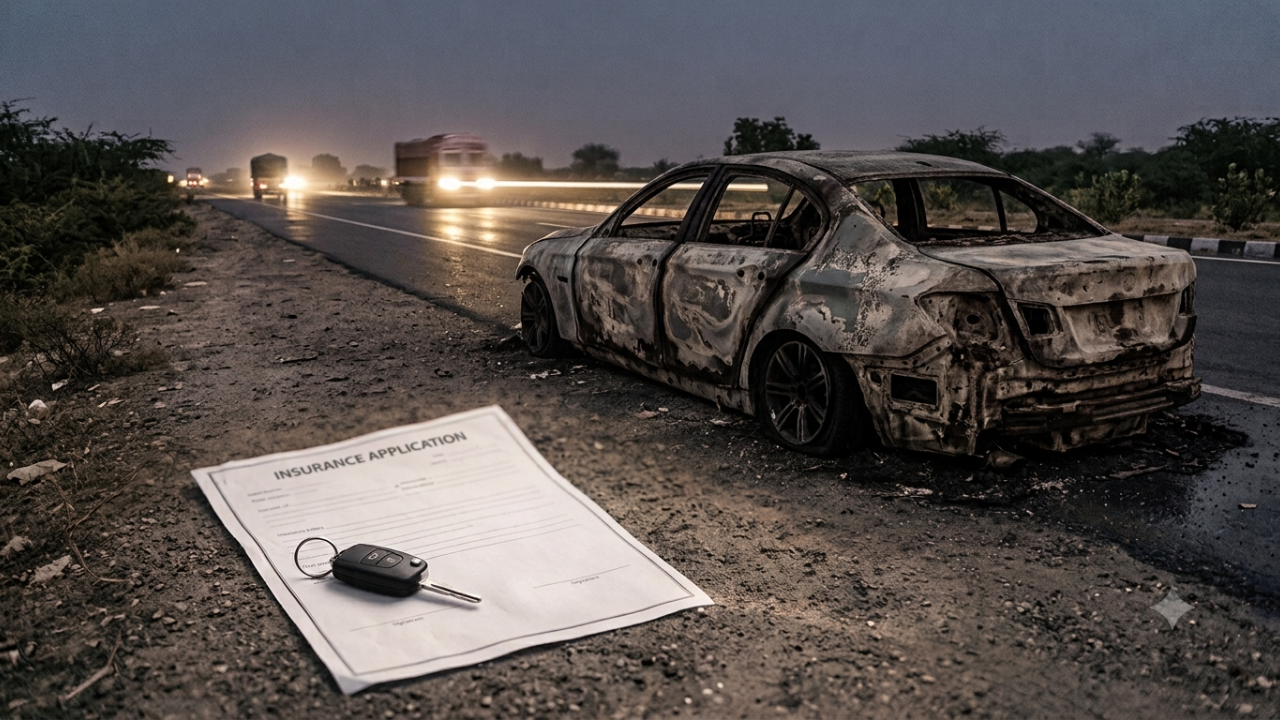 Parked BMW on highway catches fire; consumer court orders insurer to pay Rs 70 lakh