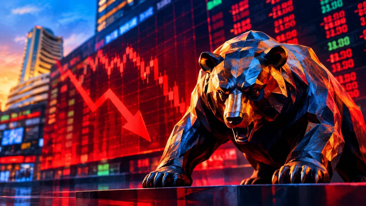 Stock market crashes: Sensex tumbles 900 points, Nifty50 trades below 23,000