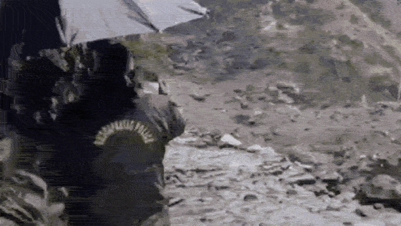 Watch: Landslide blocks Kedarnath route in Rudraprayag’s Chirbasa, over 1,500 pilgrims evacuated