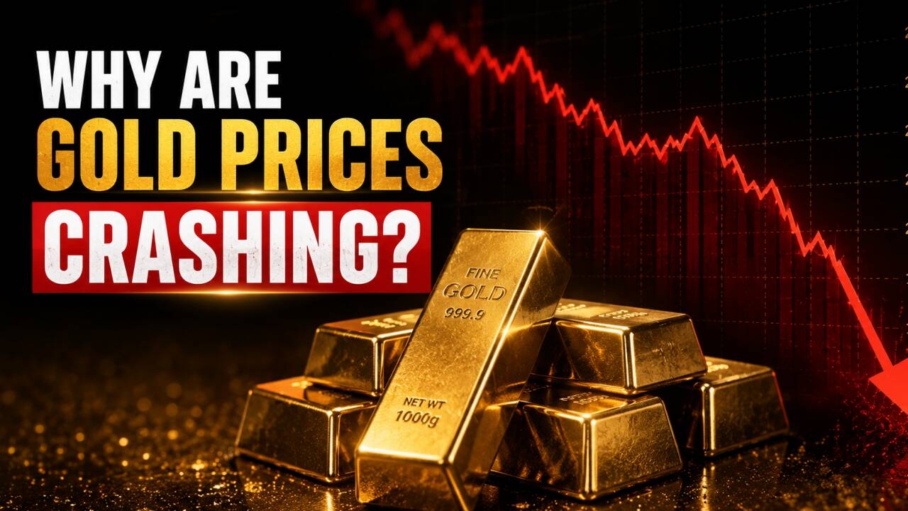 Gold price crash today: Why is MCX Gold down over 2% &amp; what should you do? Explained