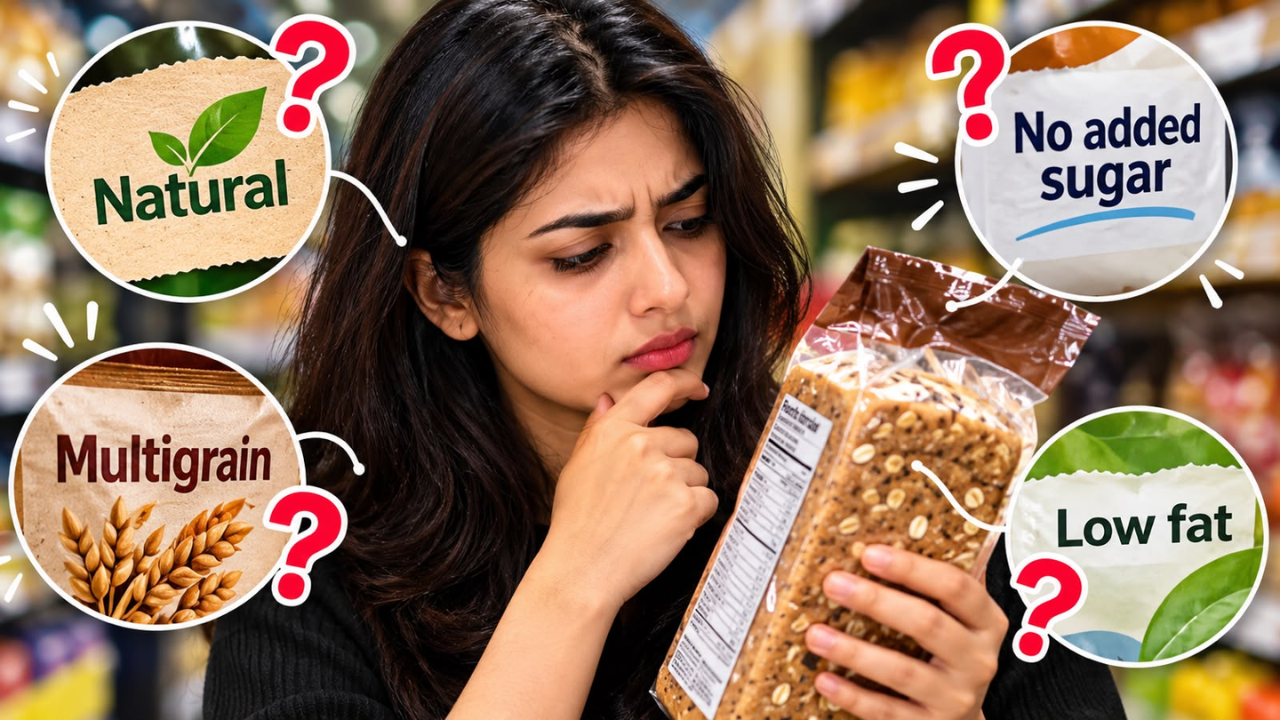 “Natural”, “Multigrain”, “No added sugar” and more: Food labels Indians misunderstand the most