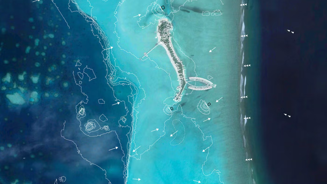 MIT artificial reef helps Maldives beach double in size, growing by 90 feet