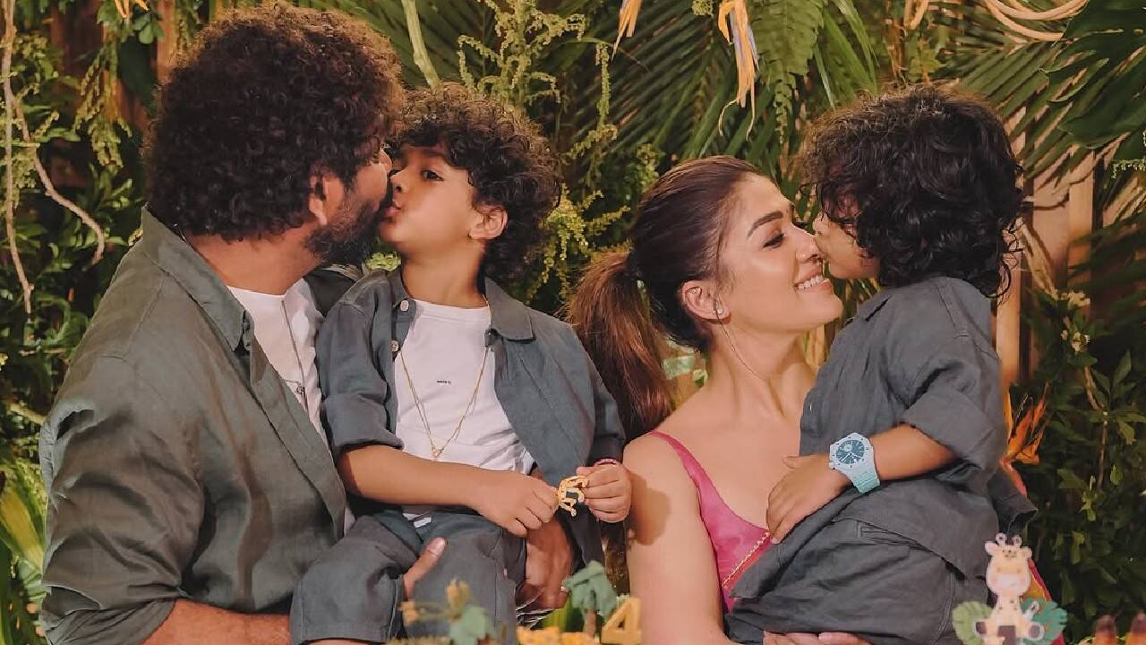 Nayanthara-Vignesh Shivan celebrate twins Uyir-Ulagam’s 4th birthday