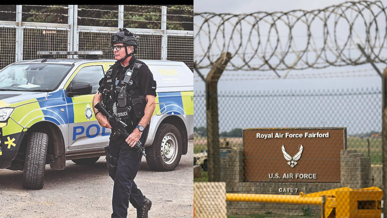 'Exposed' by 999 call, bomb disposal robot used: What happened near US-run base in UK