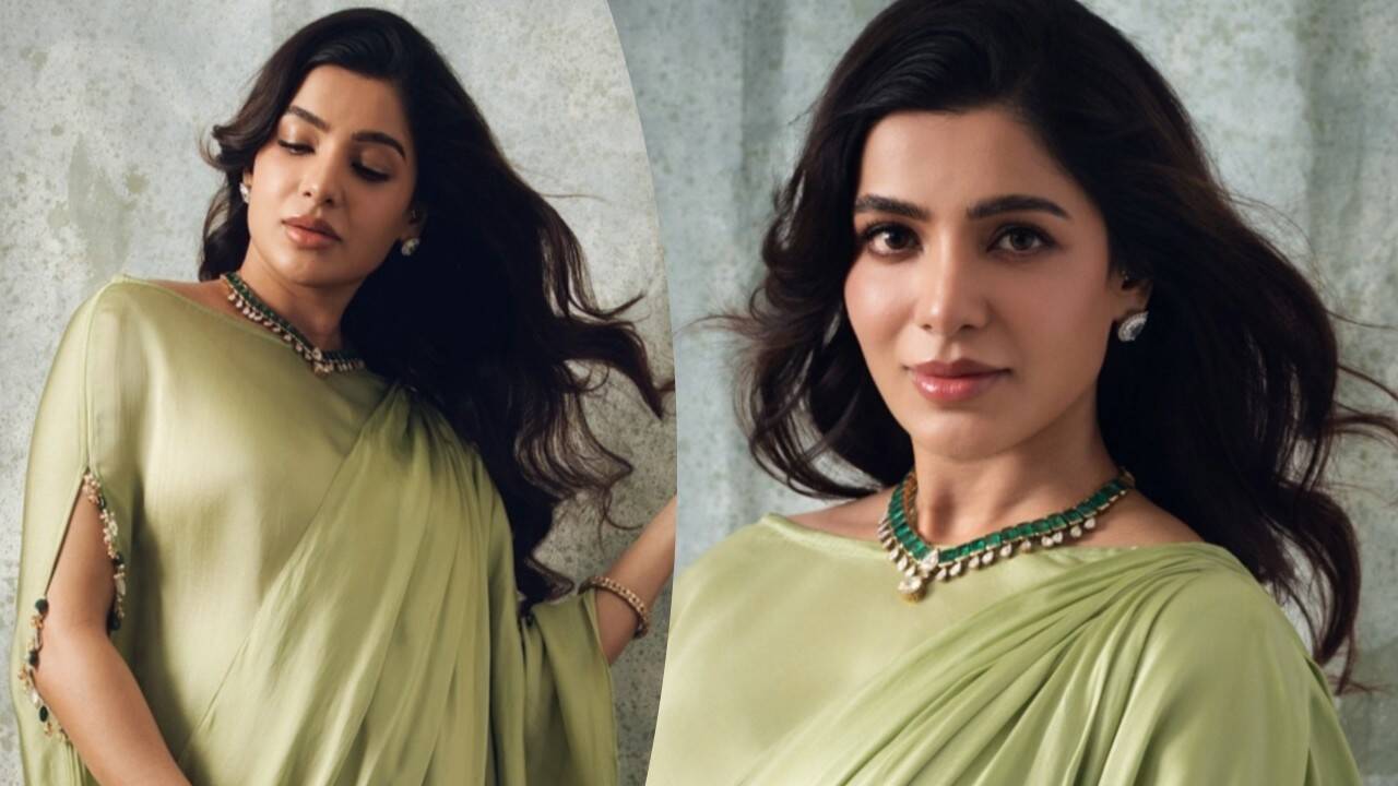 Samantha flaunts her baby bump in green dress, shares pregnancy moments