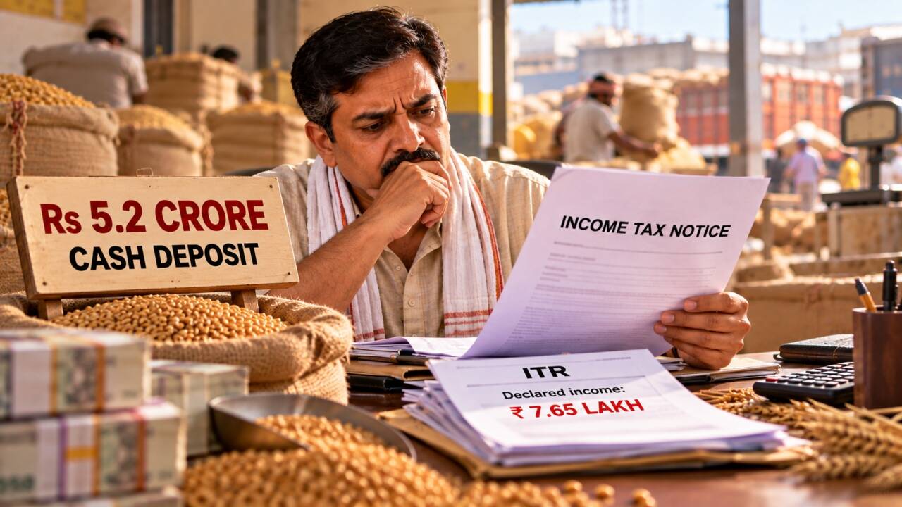 Rs 5.2 crore cash deposit, but Rs 7.65 lakh ITR: Why ITAT quashed tax notice