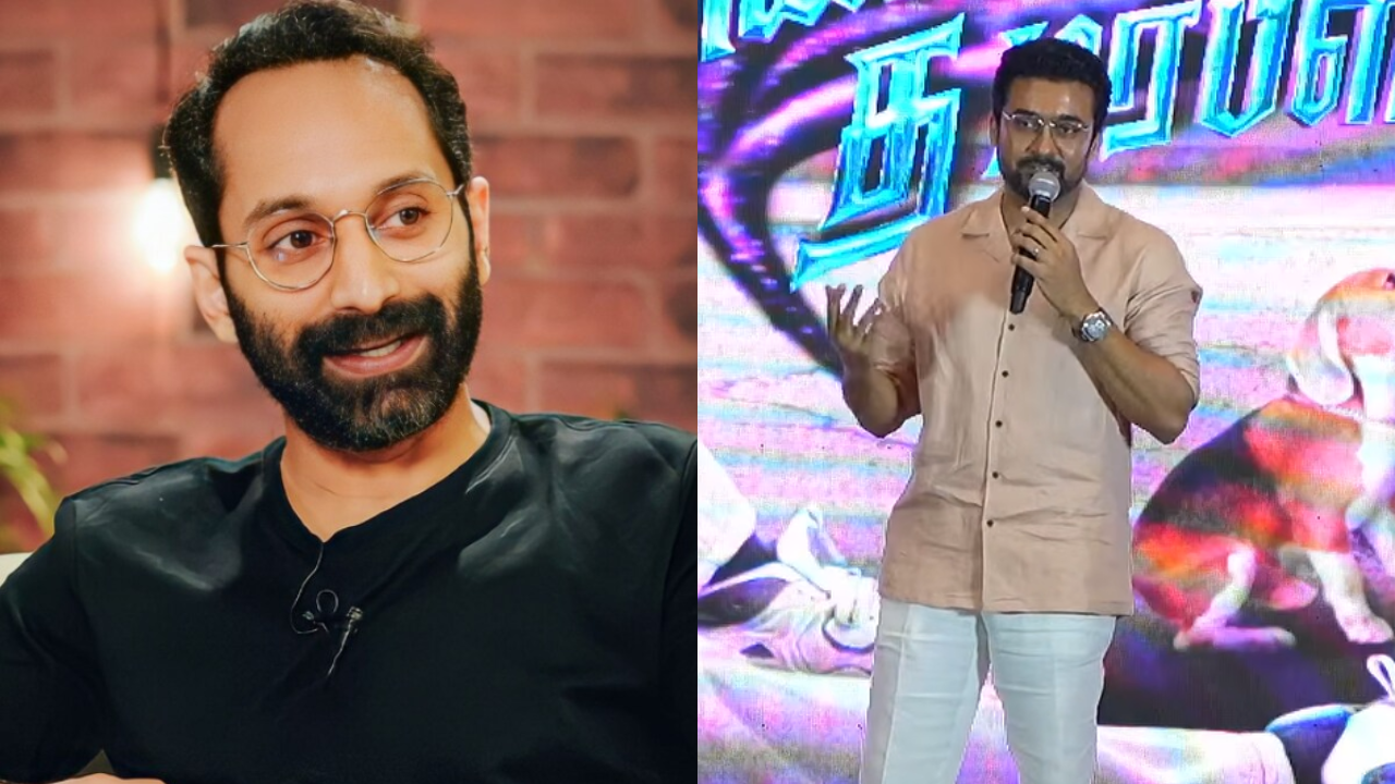 Suriya praises Fahadh Faasil, says he still ‘hasn’t been able to be like Fahadh’