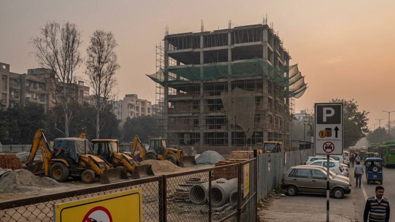 Building ban from December 10 to Jan 20, 2x parking fees among Delhi’s winter pollution curbs