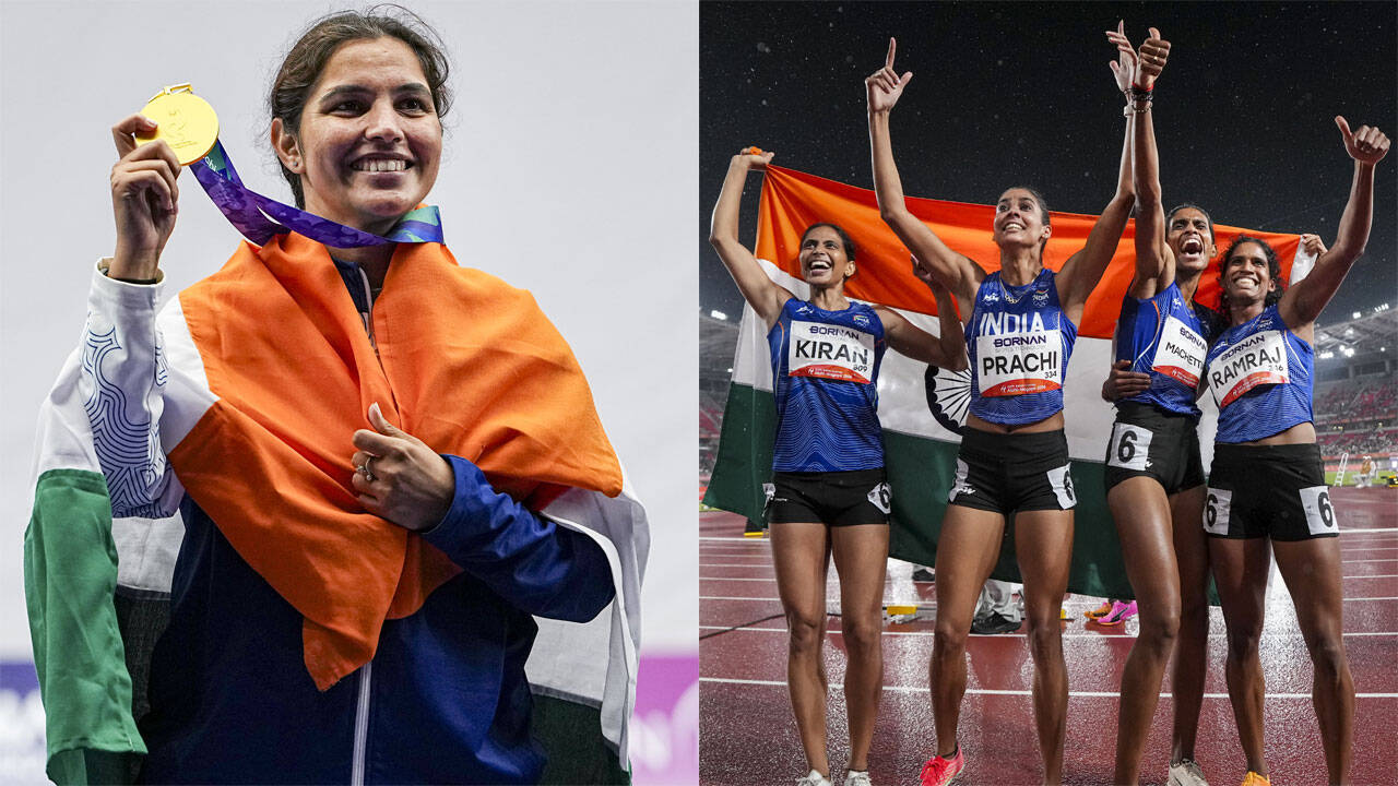 Asian Games Medal Tally: How two gold medals lifted India back into the top 10