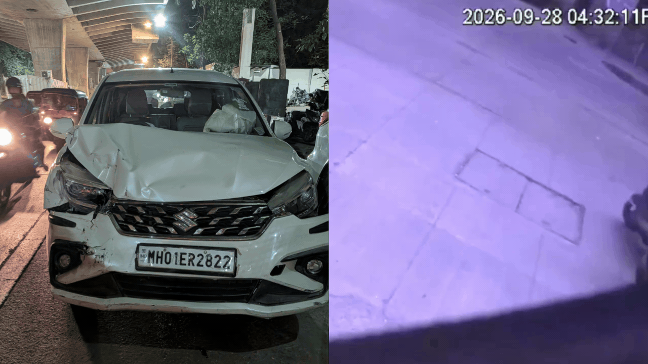Video: BMC worker killed, 2 injured after ex-MP’s speeding car hits scooters in Mumbai