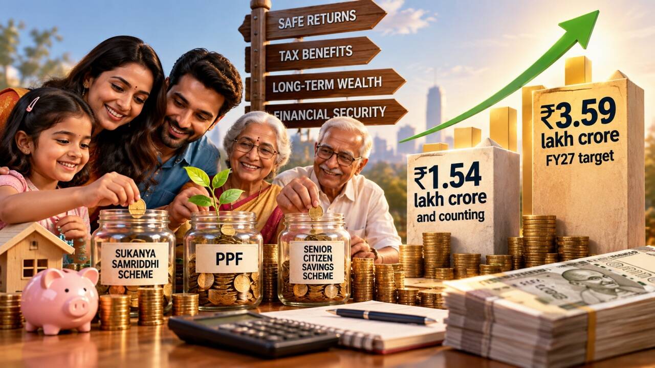 Rs 1.54 lakh crore and counting: Why Indians still choose PPF, SSY, SCSS