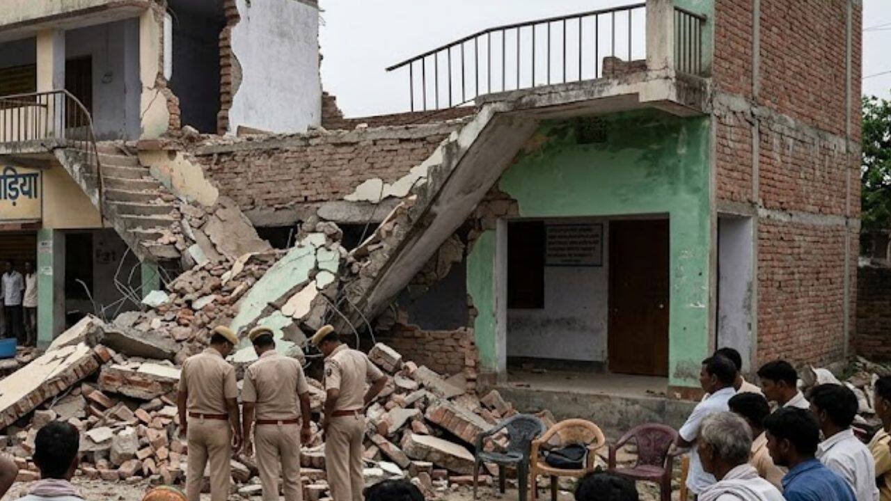 Tragedy Strikes Bihar School as Staircase Collapse Claims Life of Young Student