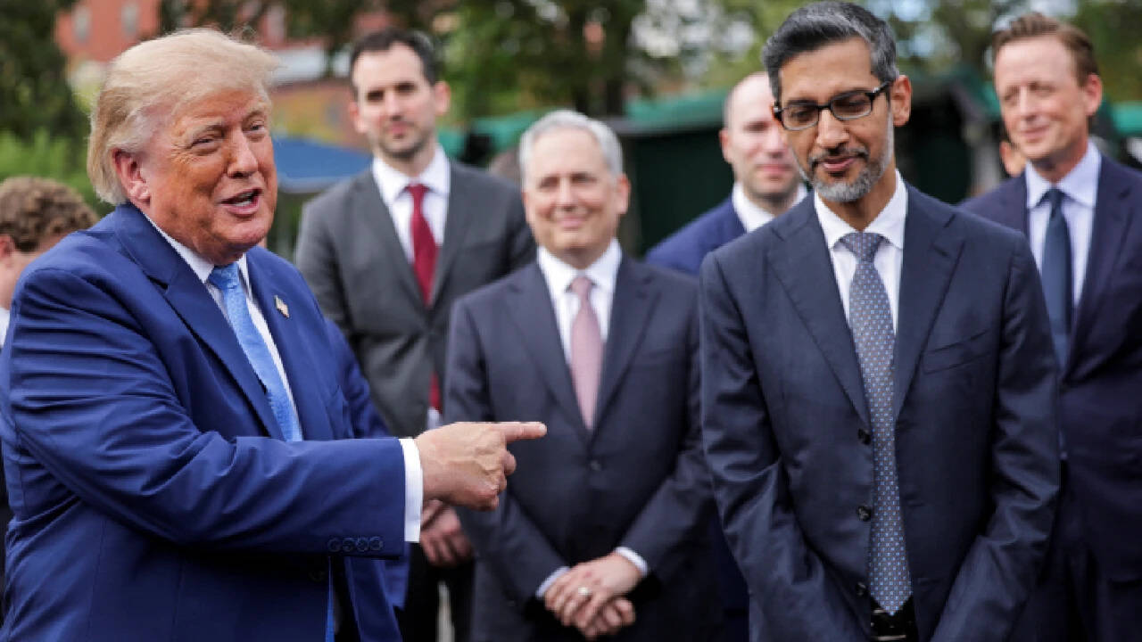 Donald Trump calls Google CEO Sundar Pichai a 'monster'; here's what Pichai said