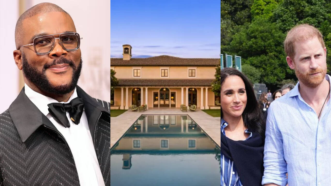 Tyler Perry lists Beverly Hills estate that once housed Harry and Meghan for $57M