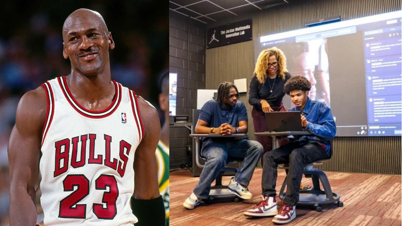 Michael Jordan gave Morehouse $1M; students now have a new media centre
