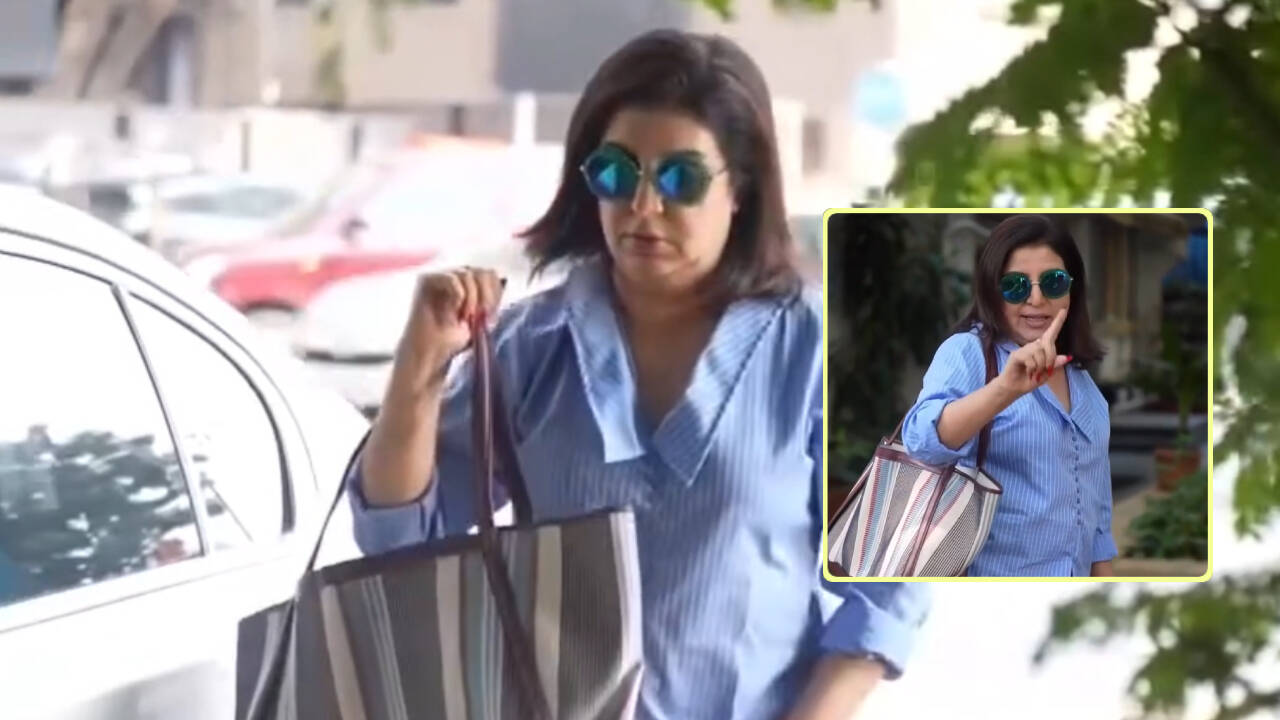 Farah Khan reminds paparazzi of Salman's warning: 'Bhai ne bola na'