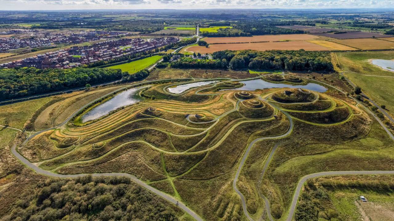 Northumberland’s ‘Lady of the North’ captured in stunning new drone images
