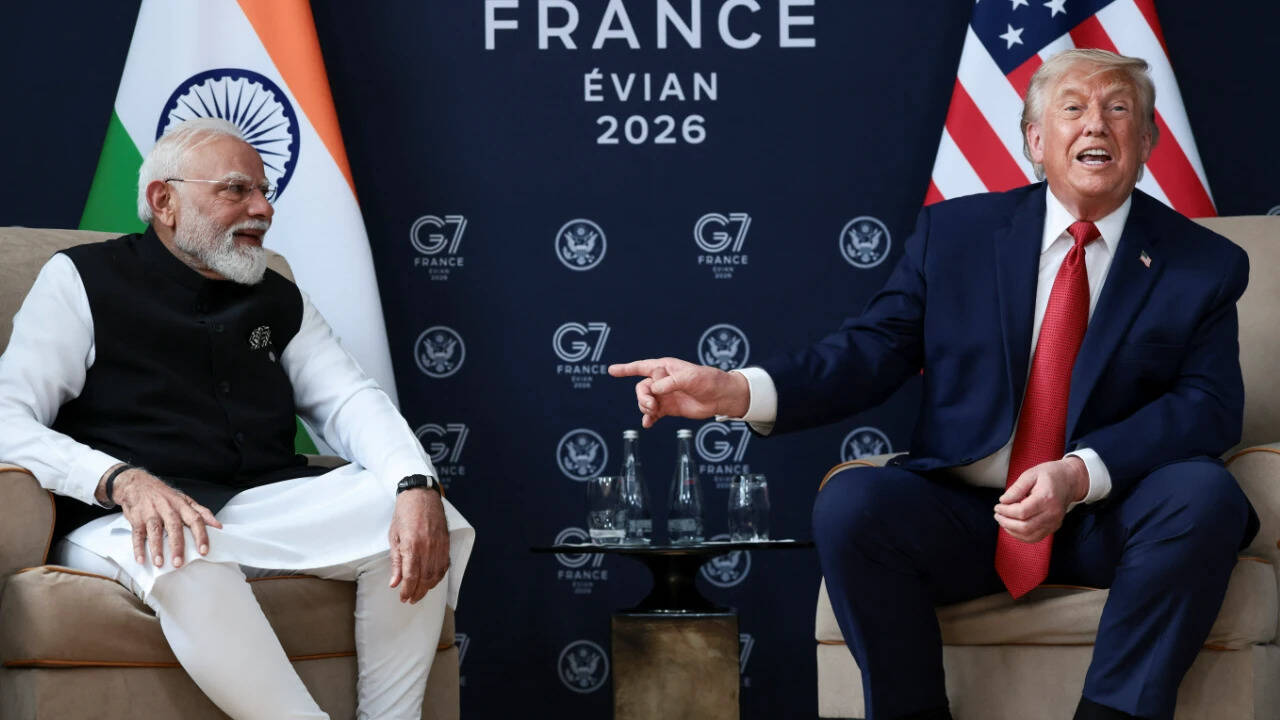 Modi and Trump discuss ties, PM flags concerns about US’ Russia law