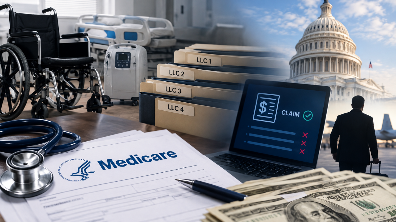 California men allegedly billed Medicare $3.5m through fake medical firms