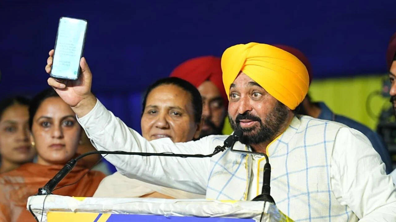 Punjab CM Mann says Rs 1,262 crore Satkar Rashi released to 36.87 lakh women