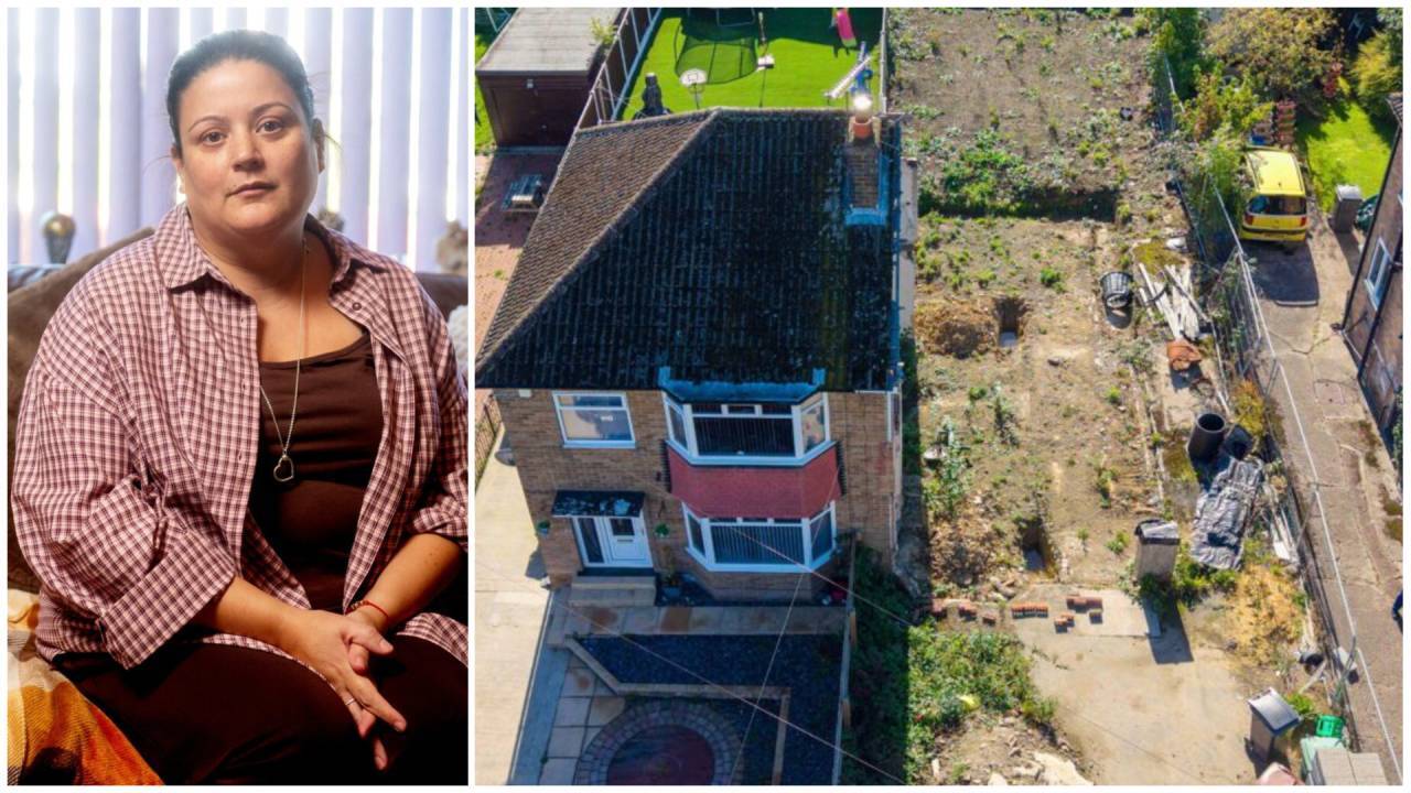 Leeds mum's £217k home left exposed as neighbour demolishes half of semi