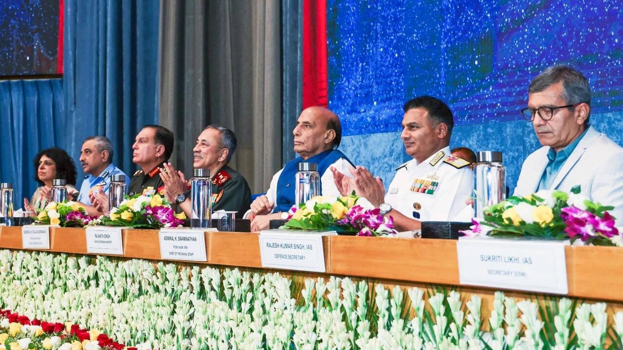 Rajnath calls for financial integration of 3 services, stresses digitisation