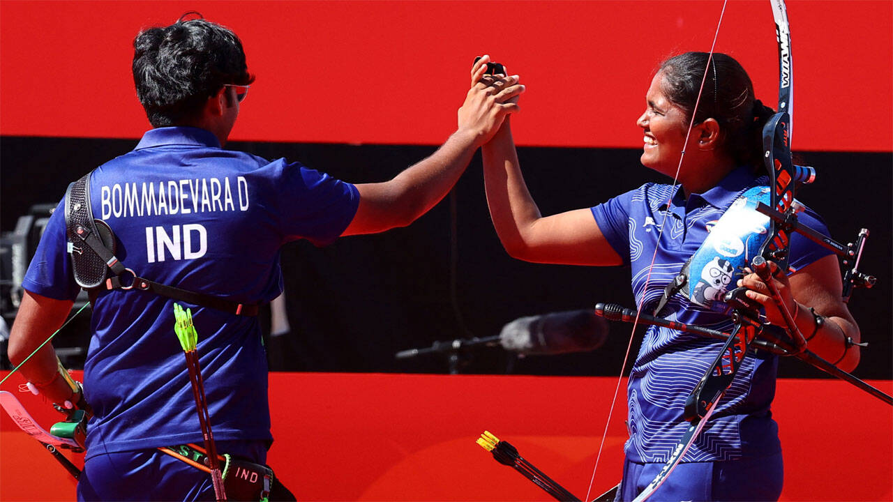 Asian Games: Kumkum Mohod, Dhiraj Bommadevara win mixed recurve team silver