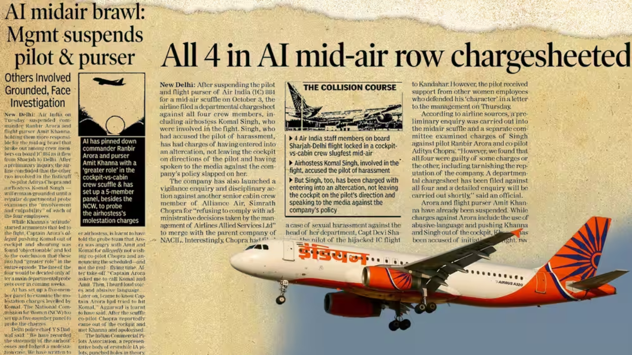 When the crew became the crisis: Air India’s 2009 mid-air brawl