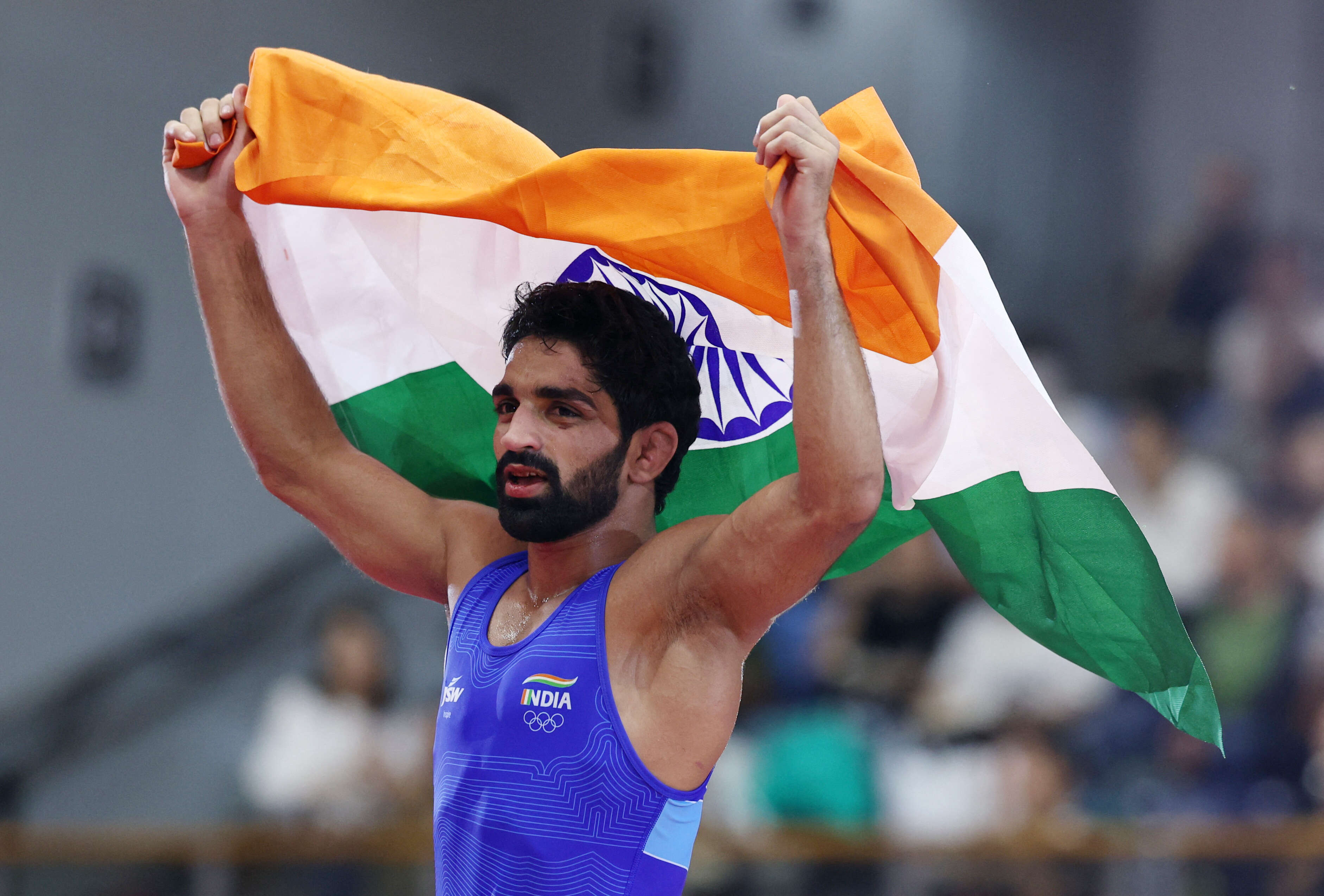 Athletic Supremacy: Wrestler Aman Secures Gold Medal at Asian Games to Reinforce National Grappling Dominance