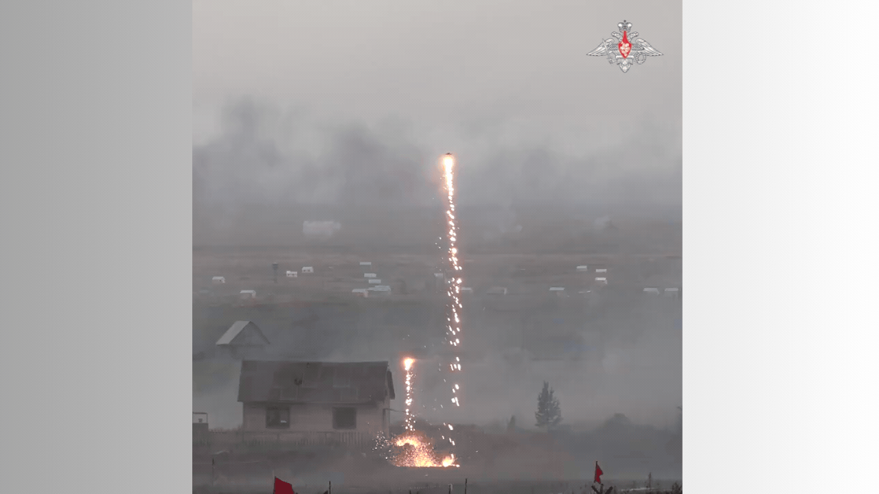 Watch: Russia’s drone war machine on show as Putin watches massive military drills