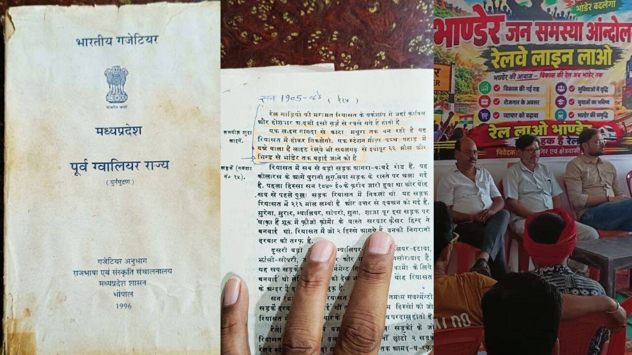 Buried for 120 yrs, fraying paper puts Bhander’s railway dream back on track