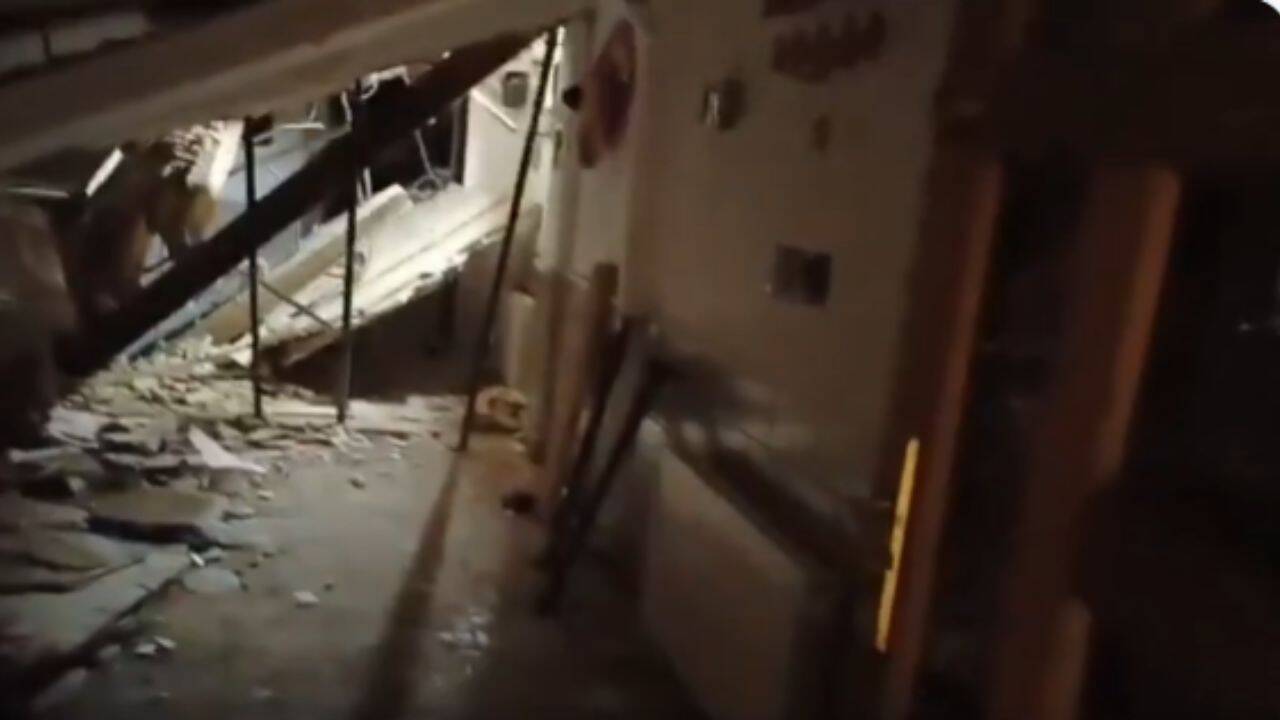 Spain bar collapses: 11 injured after building traps 25-30 people inside