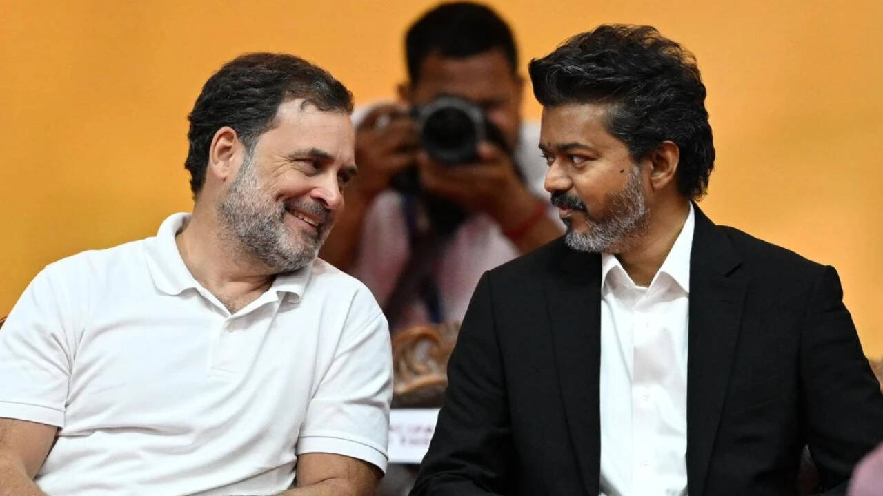 Vijay's TVK joins INDIA bloc meet in Tamil Nadu, Congress calls it 'historic day'