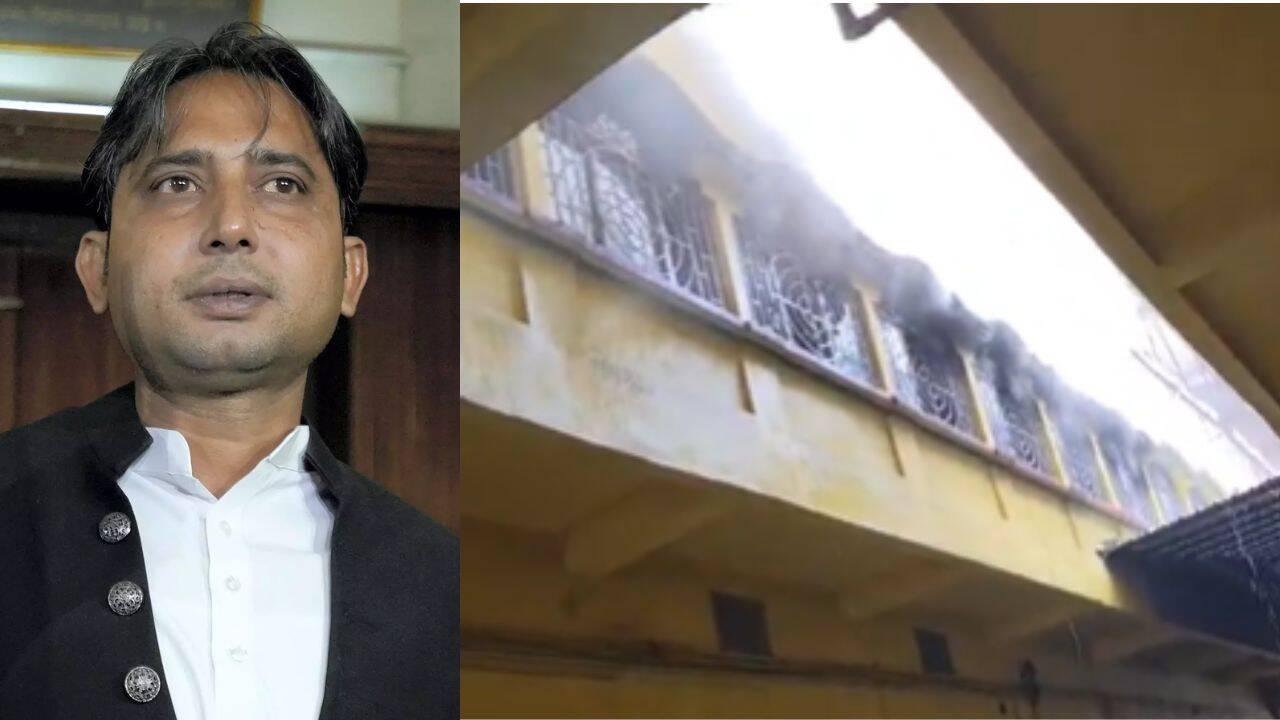 Rebel TMC MLA Bayron Biswas suffers burn injuries as fire breaks out at his Bengal home