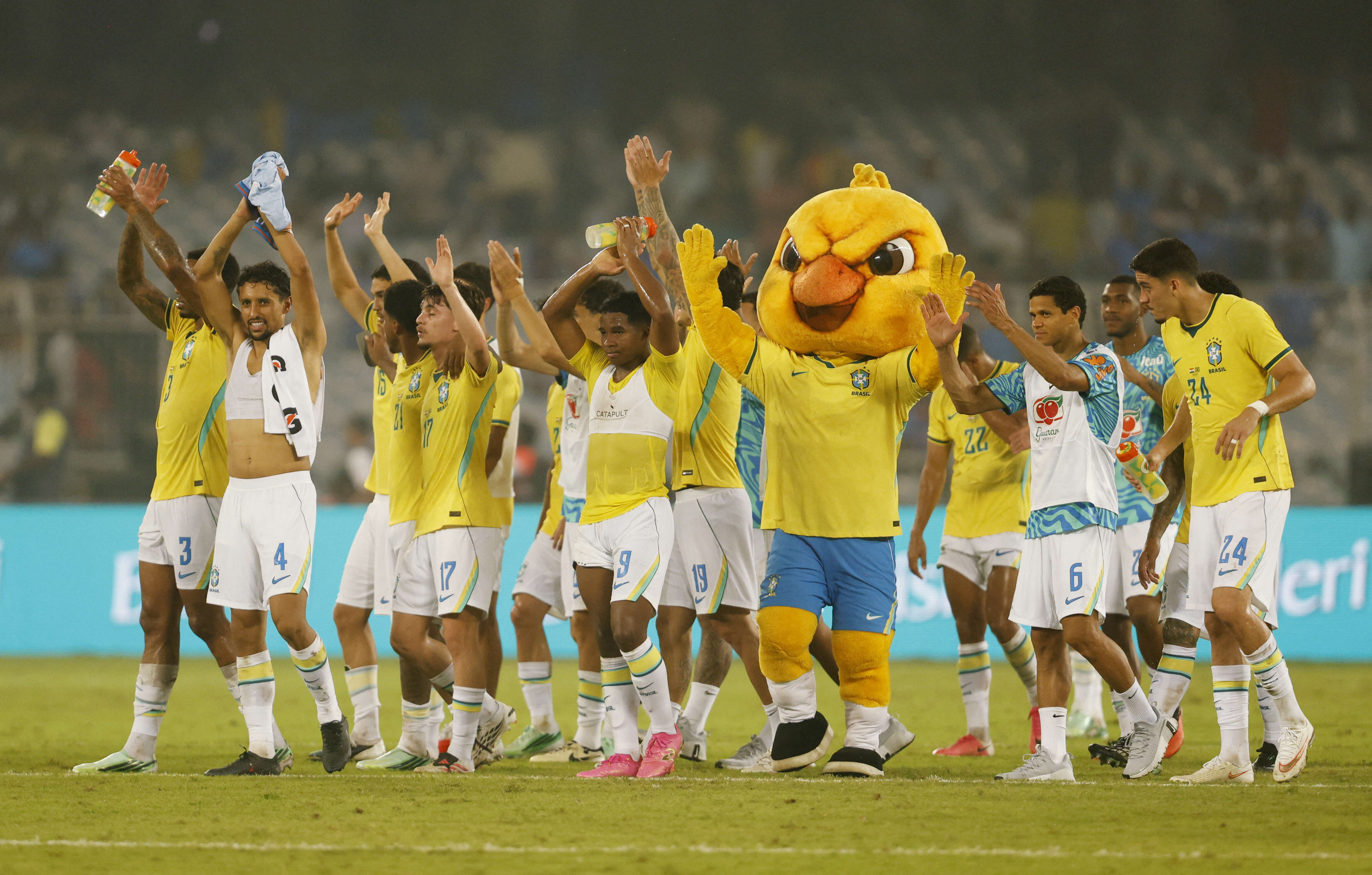 India 0-4 Brazil: Brazil’s class overwhelms Blue Tigers in historic Kolkata clash