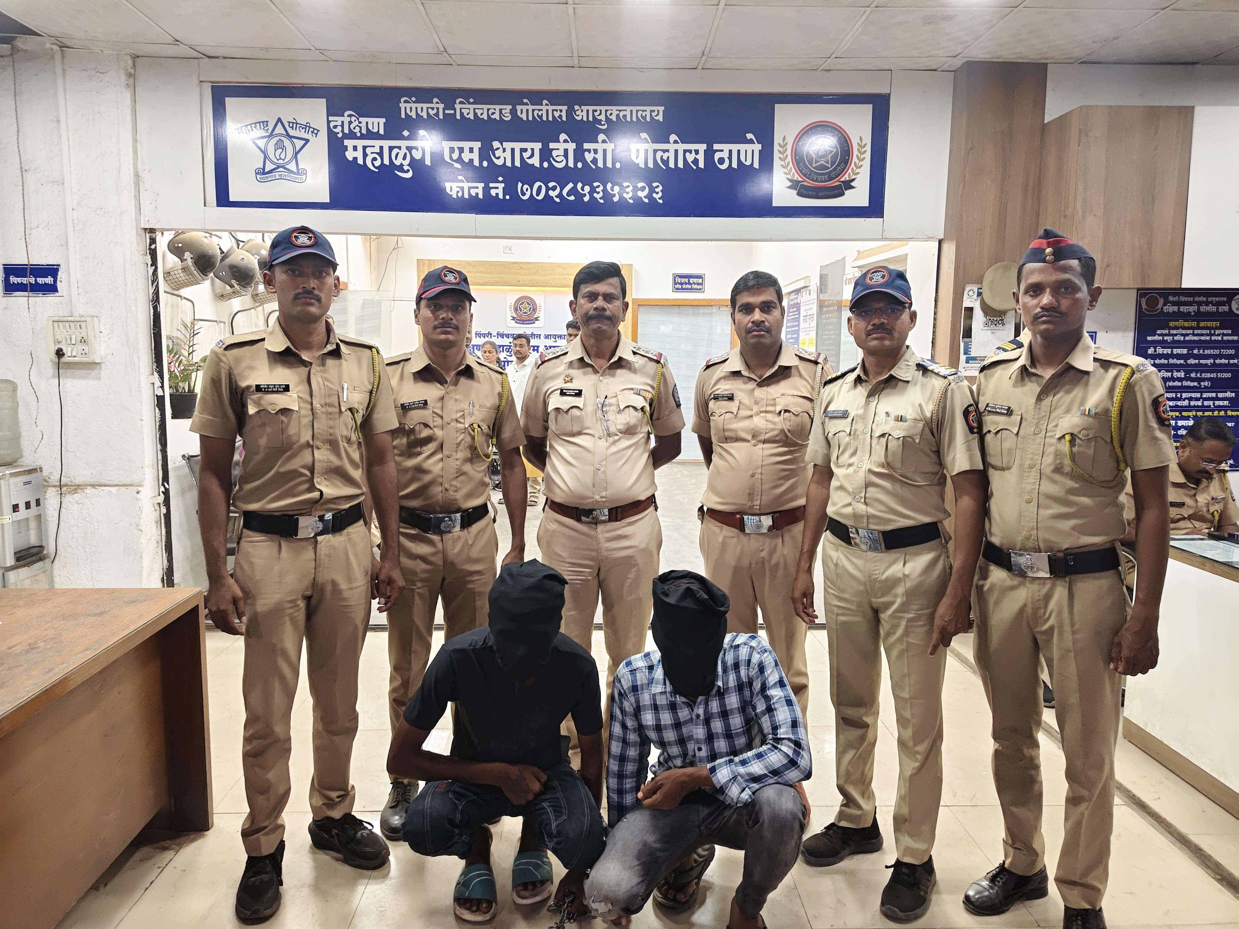 Pune Police Apprehend Three Individuals Following Swift Investigation into Armed Robbery