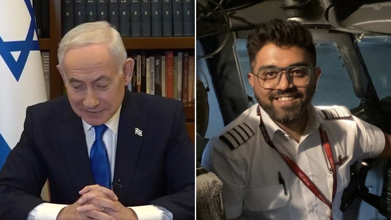 Watch: Netanyahu invites pilot Smit Machchhar to Israel I-Day event, hails him as 'hero of entire world'