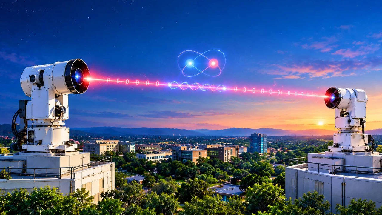 India successfully demonstrates its first free-space quantum-secure communication link for over 5.5 km