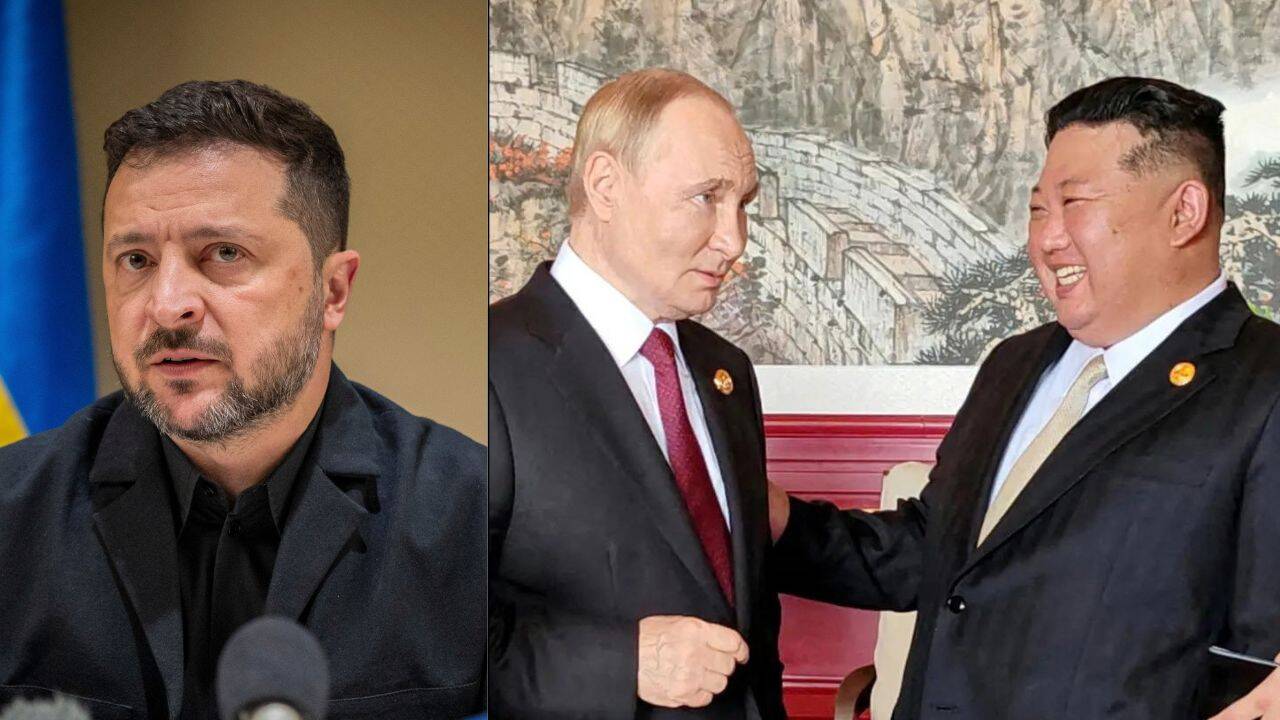 Zelenskyy claims Putin shared jet-drone technology with North Korea