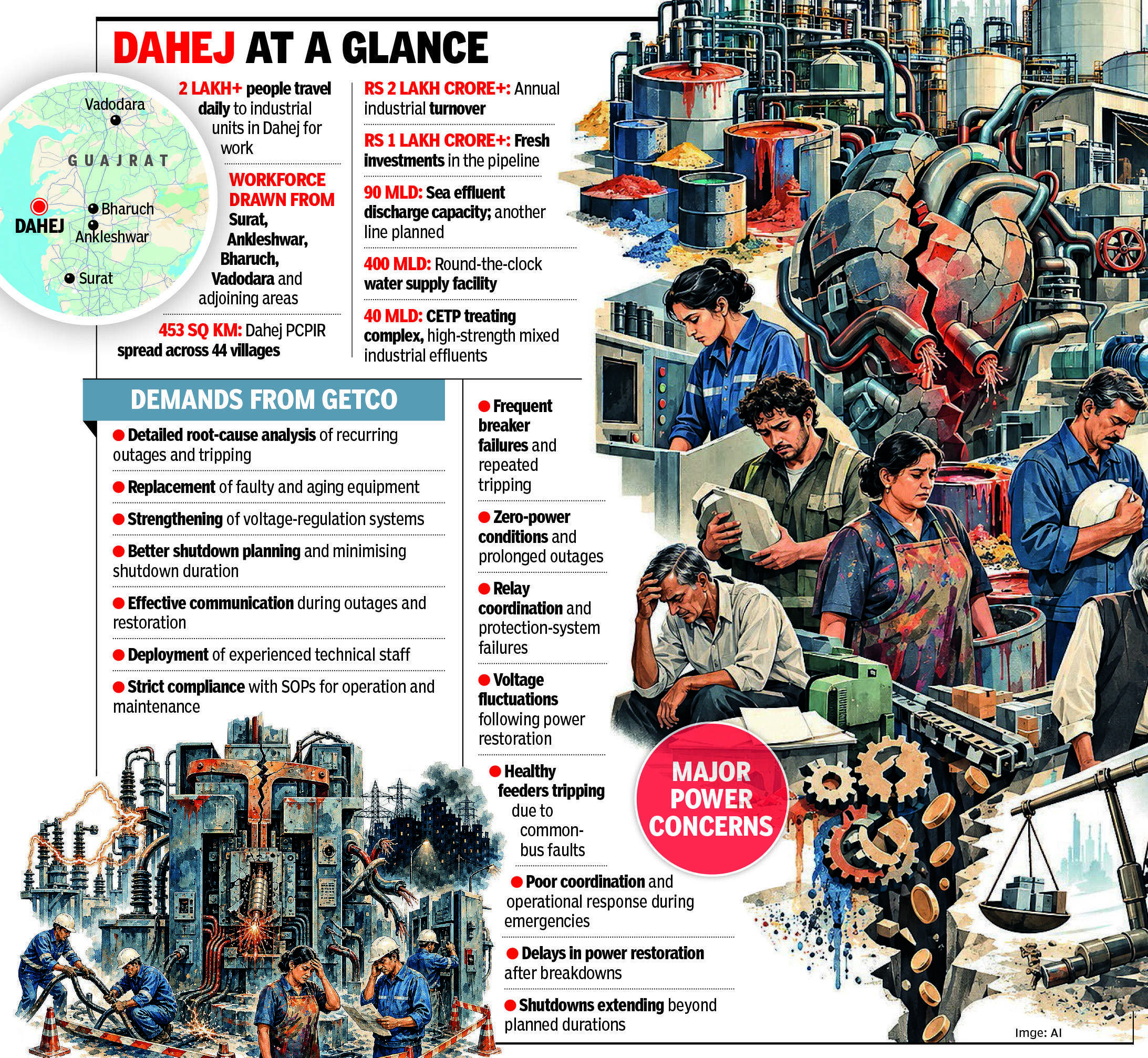 Times Dhandho: Power struggle of a different kind jolts Dahej