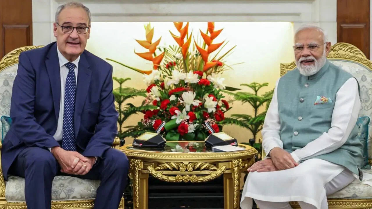 'New pace, new height': PM Modi-Parmelin talks put India-Switzerland ties on fast track
