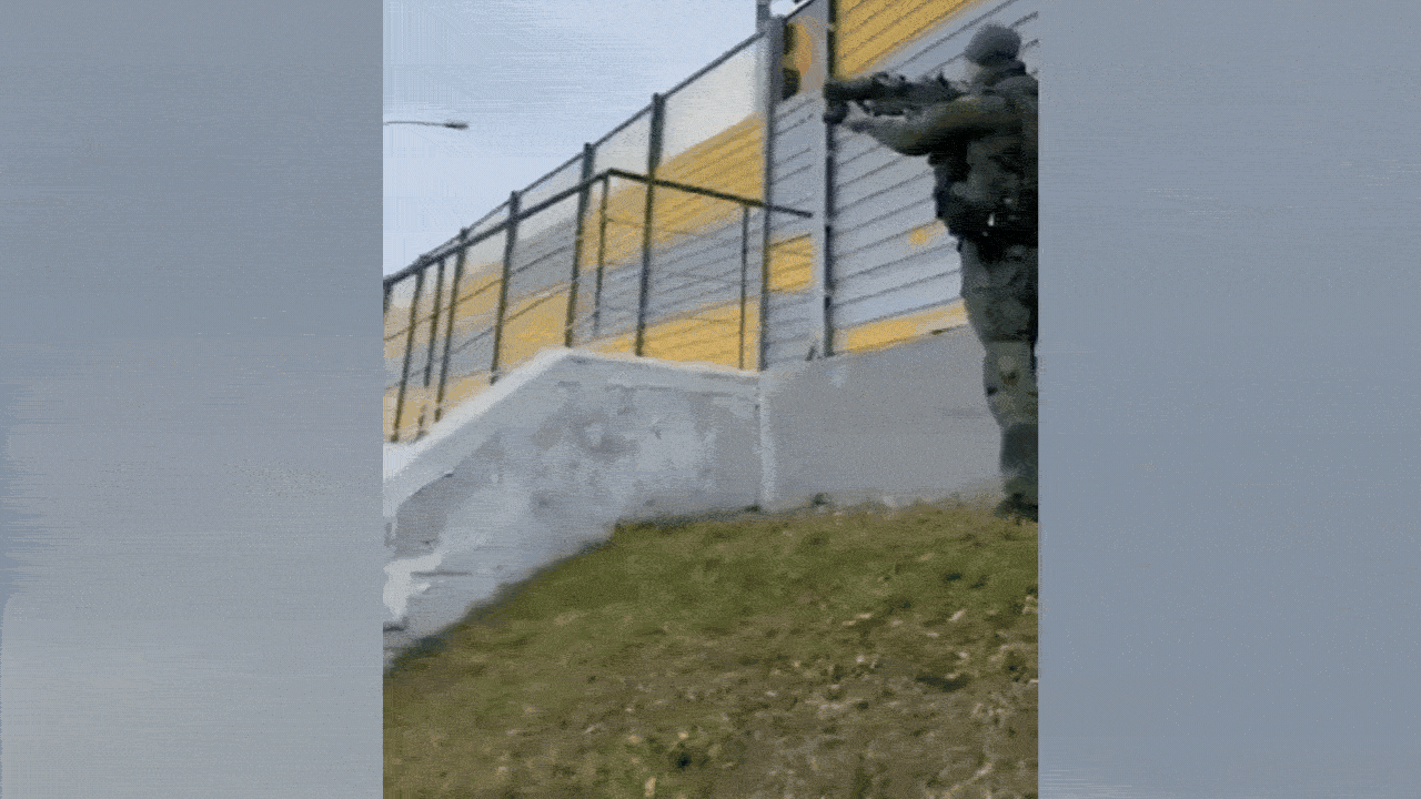 Watch: Russian soldier takes down Ukrainian drone with portable air defence system