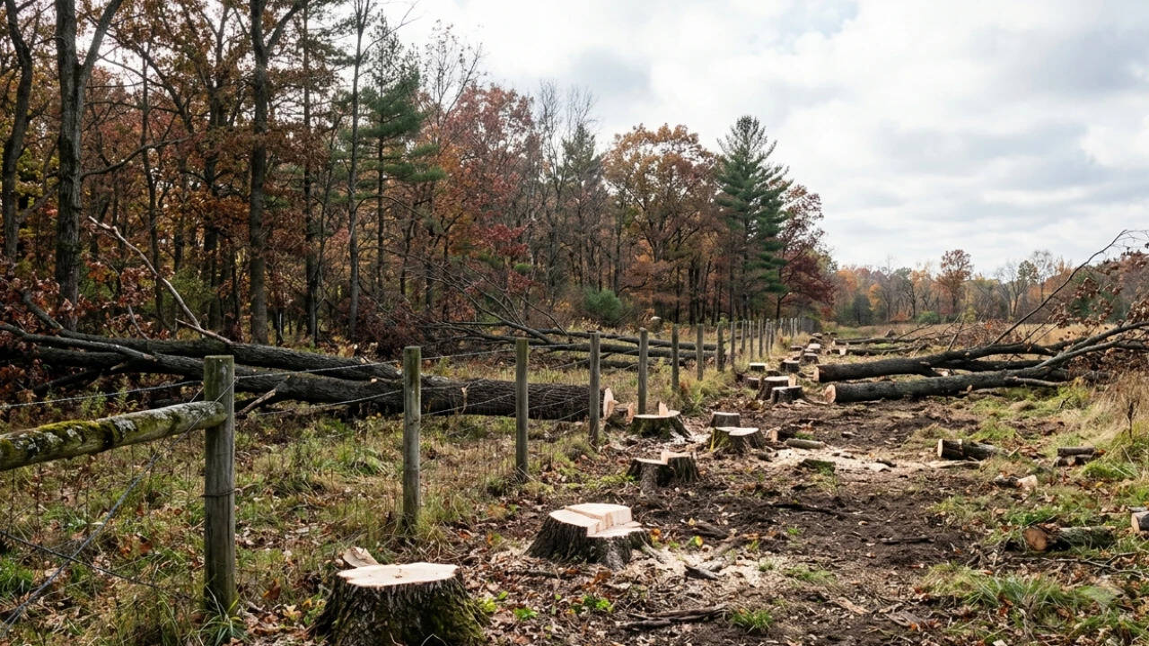 Kansas neighbour cut 133 trees; court upholds $6,500 damages award
