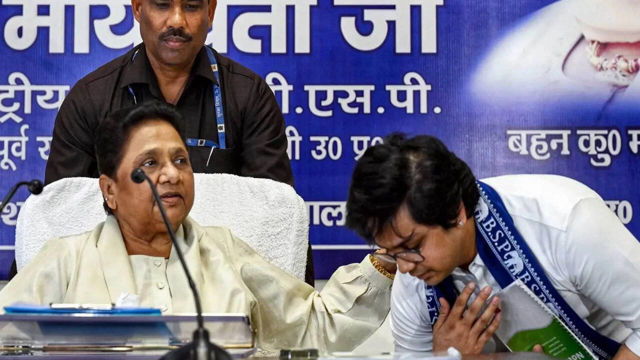 Akash Anand back in BSP fold after apology to Mayawati, gets key post again