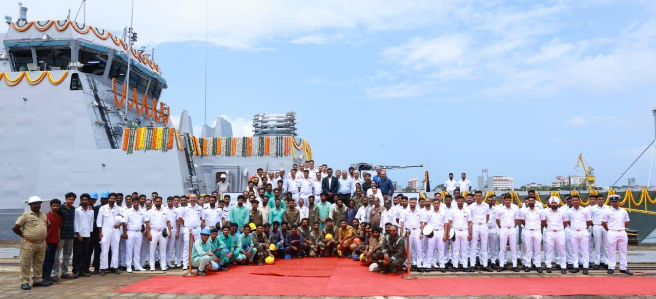 Navy to commission third Mahe-class vessel INS Mangrol in Mumbai on October 12