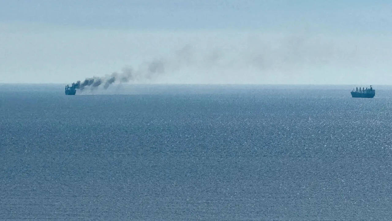 Turkish vessel with Indians onboard hit by Russian drones, captain killed: Zelenskyy