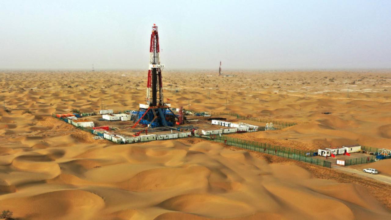 China's desert oilfield hits record: 8,080m deep core from 500m-year-old rock