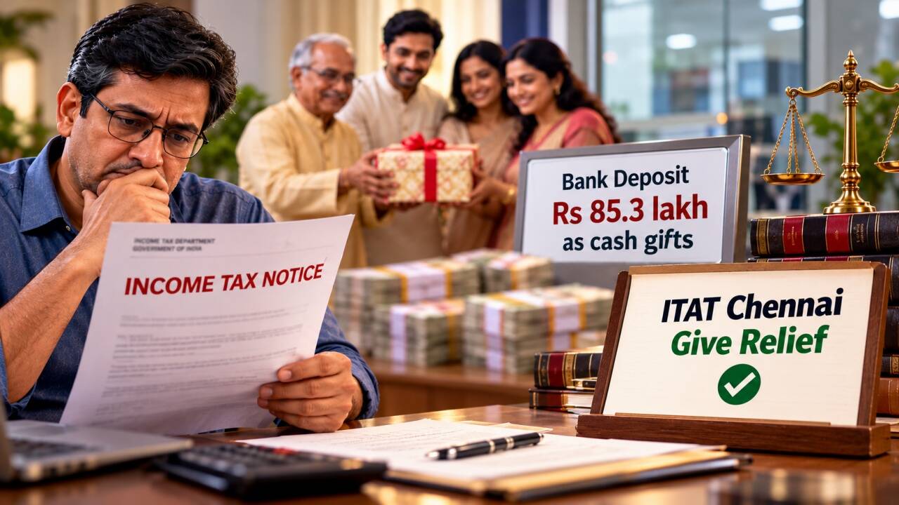 Man deposits Rs 85.3 lakh given to him as cash gifts, gets notice; ITAT gives relief