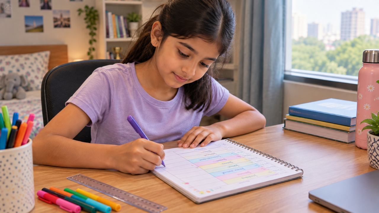 Kids love making timetables but struggle to follow them: Here’s why