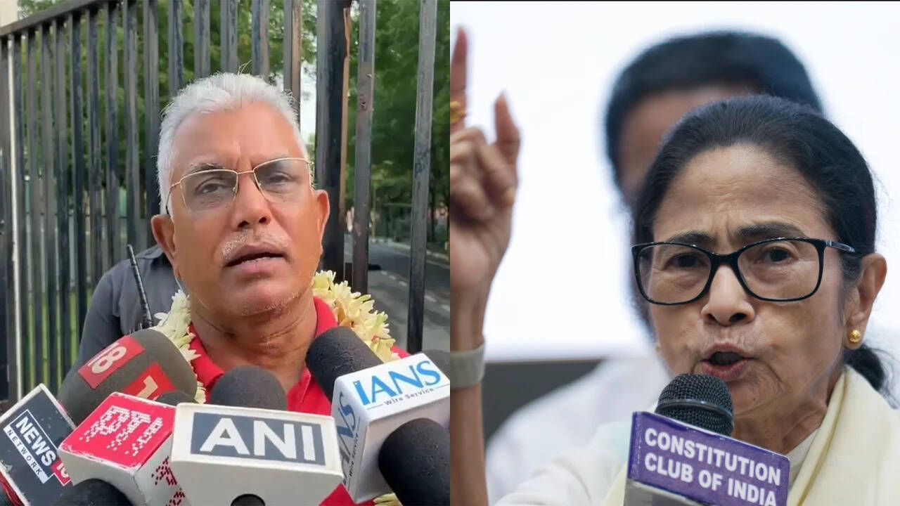 ‘What will it achieve?’: BJP’s Ghosh on Mamata’s Delhi visit as INDIA bloc seeks Prez meet over SIR
